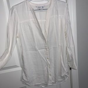 White Tunic Style Shirt